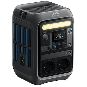 Statie de incarcare portabila ANKER Solix C300X AC, 300W, 288Wh, AC, USB-A, USB-C, MC4, XT60, negru