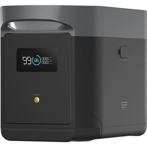 Baterie suplimentara ECOFLOW Delta Max, 2016Wh, 5000W, USB C, USB A, Schuko, negru