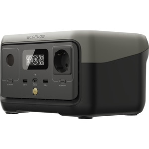 Statie Incarcare ECOFLOW River 2, 256Wh, 300W, USB A, USB C, Schuko, negru