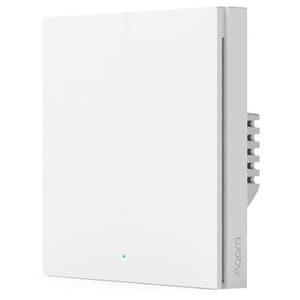 Intrerupator smart simplu AQARA WS-EUK01, Wi-Fi, alb