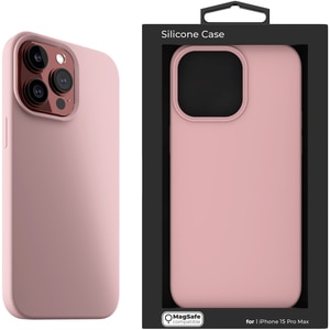 Husa telefon Silicone Case NEXT ONE pentru Apple iPhone 15 Pro Max, Pink