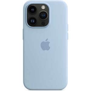 Husa telefon APPLE Silicone Case cu MagSafe - Sky pentru iPhone 14 Pro Max, MQUP3ZM/A