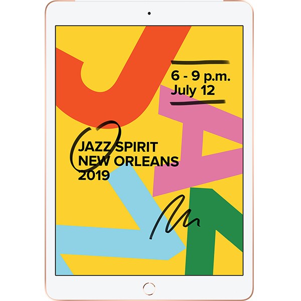 Tableta APPLE iPad 7, 10.2", 32GB, Wi-Fi + 4G, Gold