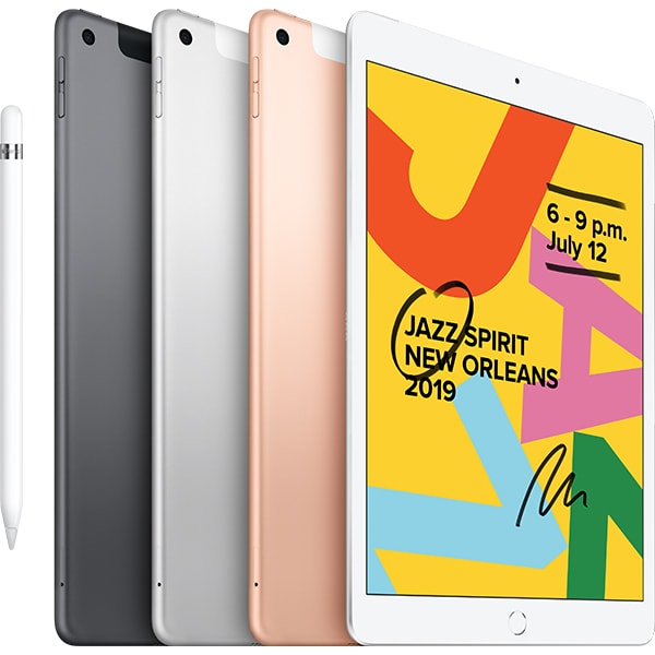 Tableta APPLE iPad 7, 10.2", 32GB, Wi-Fi + 4G, Silver
