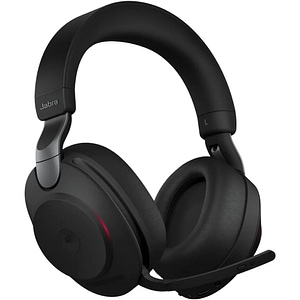 Casti Wireless teleconferinta JABRA Evolve2 85, Link 380/390a, Stereo, Noise Cancelling, Bluetooth, USB-C, negru