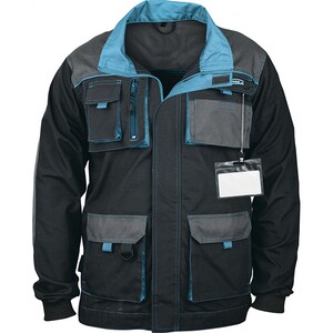 Jacheta de protectie GROSS, marime XL, albastru-negru