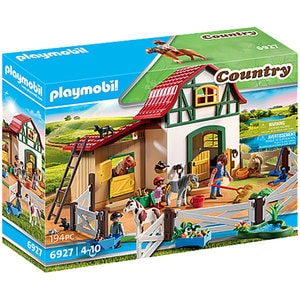 Joc de constructie PLAYMOBIL Country - Ferma poneilor PM6927, 4 ani+, 194 piese