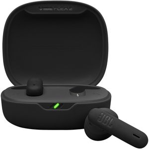 Casti JBL Vibe Flex 2, Bluetooth, In-ear, Microfon, negru
