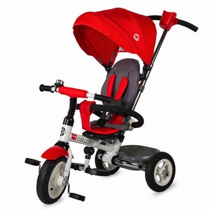 Tricicleta COCCOLLE Urbio Air 338012720, 18 luni+, 30kg , rosu-alb