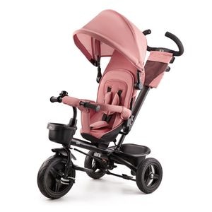 Tricicleta KINDERKRAFT Aveo KRAVEO00PNK, 9 luni+, roz-negru