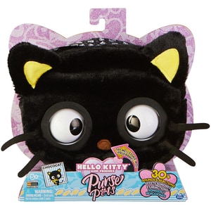 Jucarie interactiva SPINMASTER Purse Pets Bag Trendy Treats - Hello Kitty si prietenii Chococat 6065147, 5 ani+, multicolor