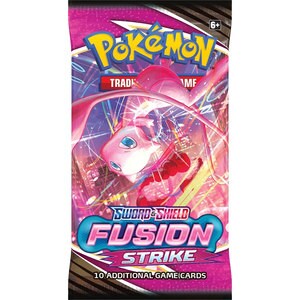 Set cartonase POKEMON TCG - Fusion Strike SWSH08, 6 ani+, multicolor