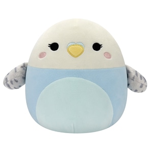 Jucarie de plus SQUISHMALLOWS Tycho SQ2396O, 3 ani+, bleu-alb