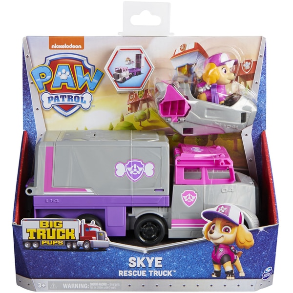 Set figurina cu vehicul PAW PATROL Big Truck Pups Skye 20136540