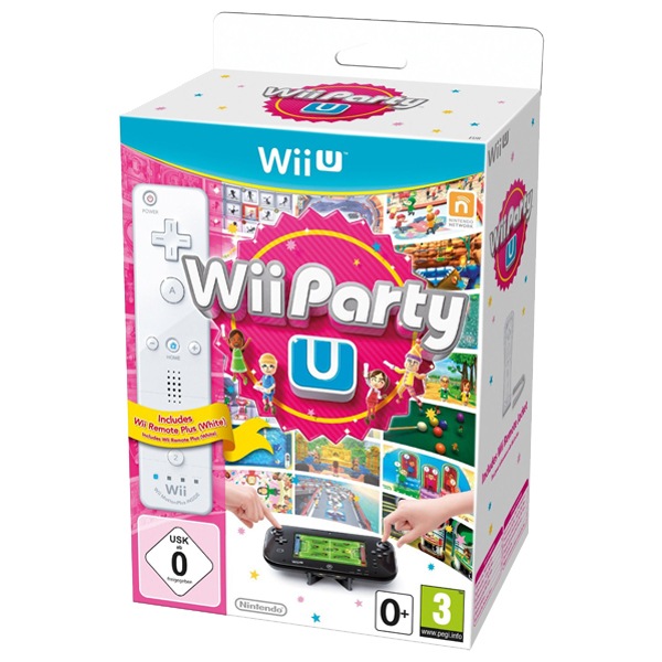 Joc Wii Party U Wii Remote Plus White