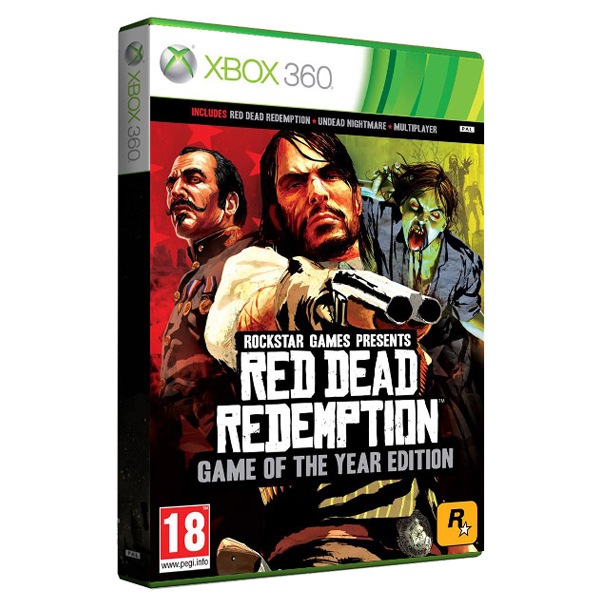 Red Dead Redemption Game Of The Year Xbox 360
