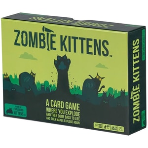 Joc de societate EXPLODING KITTENS Zombie EKIEK10RO, 7 ani+, 2-5 jucatori