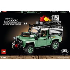 LEGO Icons: Land Rover Classic Defender 90 10317, 18 ani+, 2336 piese