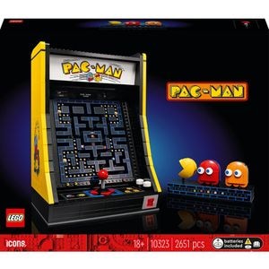 LEGO Icons: Joc arcade Pac-Man 10323, 18 ani+, 2651 piese