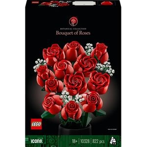 LEGO Icons: Buchet de trandafiri 10328, 18 ani+, 822 piese