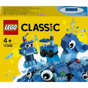 LEGO Classic: Caramizi creative albastre 11006, 4 ani+, 52 piese
