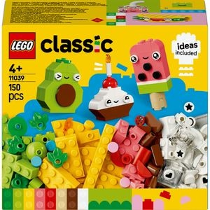 LEGO Classic: Prieteni alimentari creativi 11039, 4 ani+, 150 piese