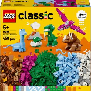 LEGO Classic: Dinozauri creativi 11041, 5 ani+, 450 piese