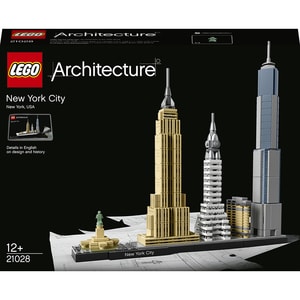 LEGO Architecture: New York 21028, 12 ani+, 598 piese