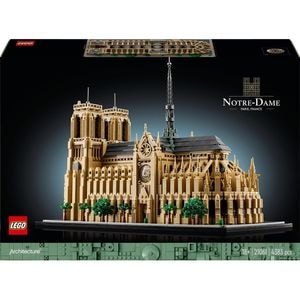 LEGO Architecture: Notre-Dame de Paris 21061, 18 ani+, 4383 piese