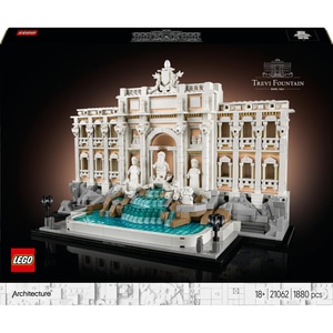 LEGO Architecture: Fantana Trevi 21062, 18 ani+, 1880 piese