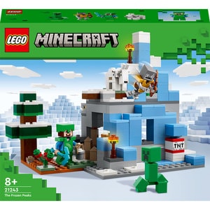 LEGO Minecraft: Piscurile inghetate 21243, 8 ani+, 304 piese