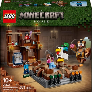 LEGO Minecraft: Ring de lupta la conacul din padure 21272, 10 ani+, 491 piese