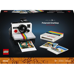 LEGO Ideas: Camera Foto Polaroid OneStep SX-70 21345, 18 ani+, 516 piese