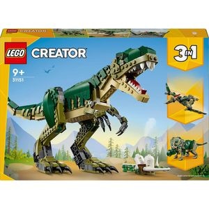LEGO Creator 3in1: T. rex 31151, 9 ani+, 626 piese