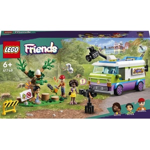 LEGO Friends: Studioul mobil de stiri 41749, 6 ani+, 446 piese
