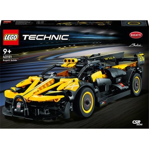 LEGO Technic: Bolid Bugatti 42151, 7 ani+, 905 piese