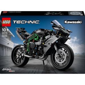 LEGO Technic: Motocicleta Kawasaki Ninja H2R 42170, 10 ani+, 643 piese