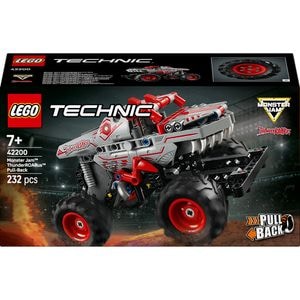 LEGO Technic: Monster Jam ThunderROARus cu motor cu arc 42200, 7 ani+, 232 piese