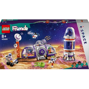 LEGO Friends: Baza spatiala si racheta pe Marte 42605, 8 ani+, 981 piese