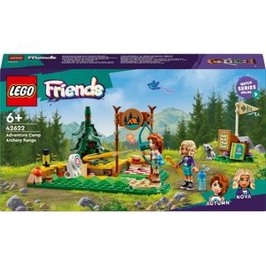 LEGO Friends: Poligonul de tir cu arcul din tabara de aventuri 42622, 6 ani+, 157 piese