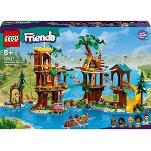 LEGO Friends: Casa din copac din tabara de aventuri 42631, 8 ani+, 1128 piese