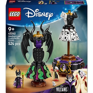 LEGO Disney Princess: Rochiile lui Maleficent si Cruella De Vil 43262, 9 ani+, 524 piese