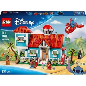 LEGO Disney: Casa de pe plaja a lui Lilo si Stitch 43268, 9 ani+, 834 piese