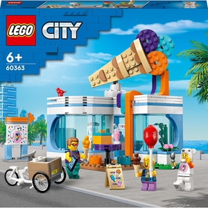 LEGO City: Magazin de inghetata 60363, 6 ani+, 296 piese
