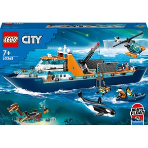 LEGO City: Nava de explorare arctica 60368, 7 ani+, 815 piese