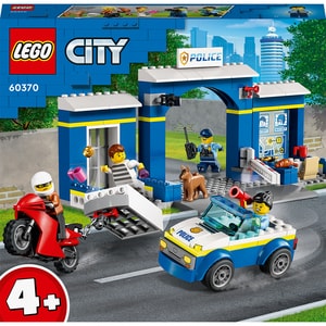 LEGO City: Urmarire la sectia de politie 60370, 4 ani+, 172 piese