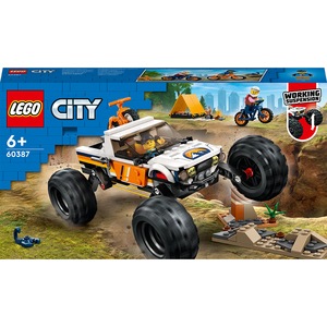 LEGO City: Aventuri off road cu vehicul 4x4 60387, 6 ani+, 252 piese