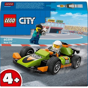 LEGO City: Masina de curse verde 60399, 4 ani+, 56 piese