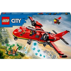 LEGO City: Avion de pompieri 60413, 6 ani+, 478 piese
