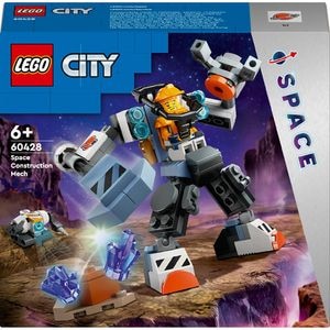 LEGO City: Robot spatial de constructii 60428, 6 ani+, 140 piese